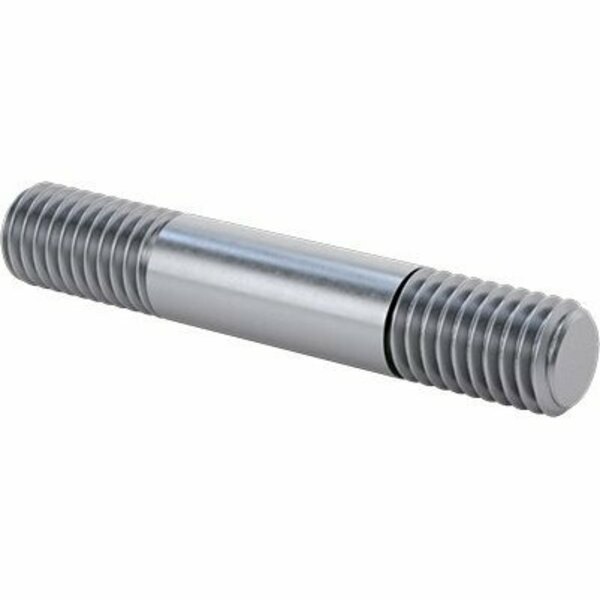 Bsc Preferred Vibration-Resistant Threaded on Both Ends Steel Stud 1/2-13 Thread 3 Long 91563A224